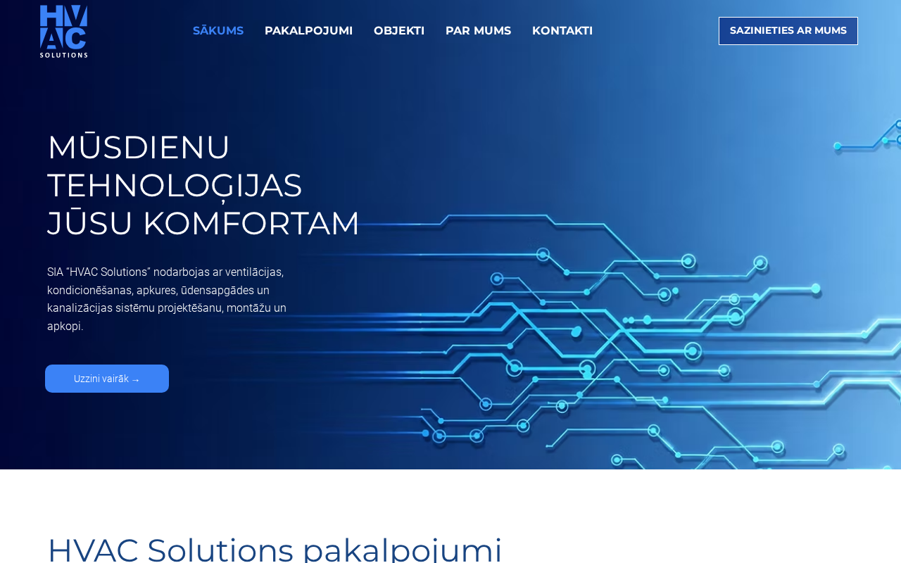 hvacsolutions.lv — desktop